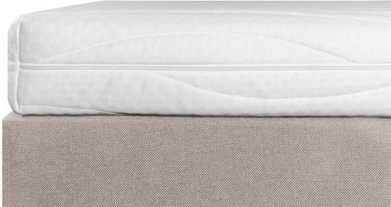 Boxspring Student Basic Beige - 180x220 cm - Comfort Foam Matras - Bedworld B.V.