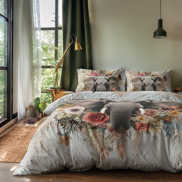 Dekbedovertrekset Tusks Petals Microvezel - 100% - Bedworld B.V.