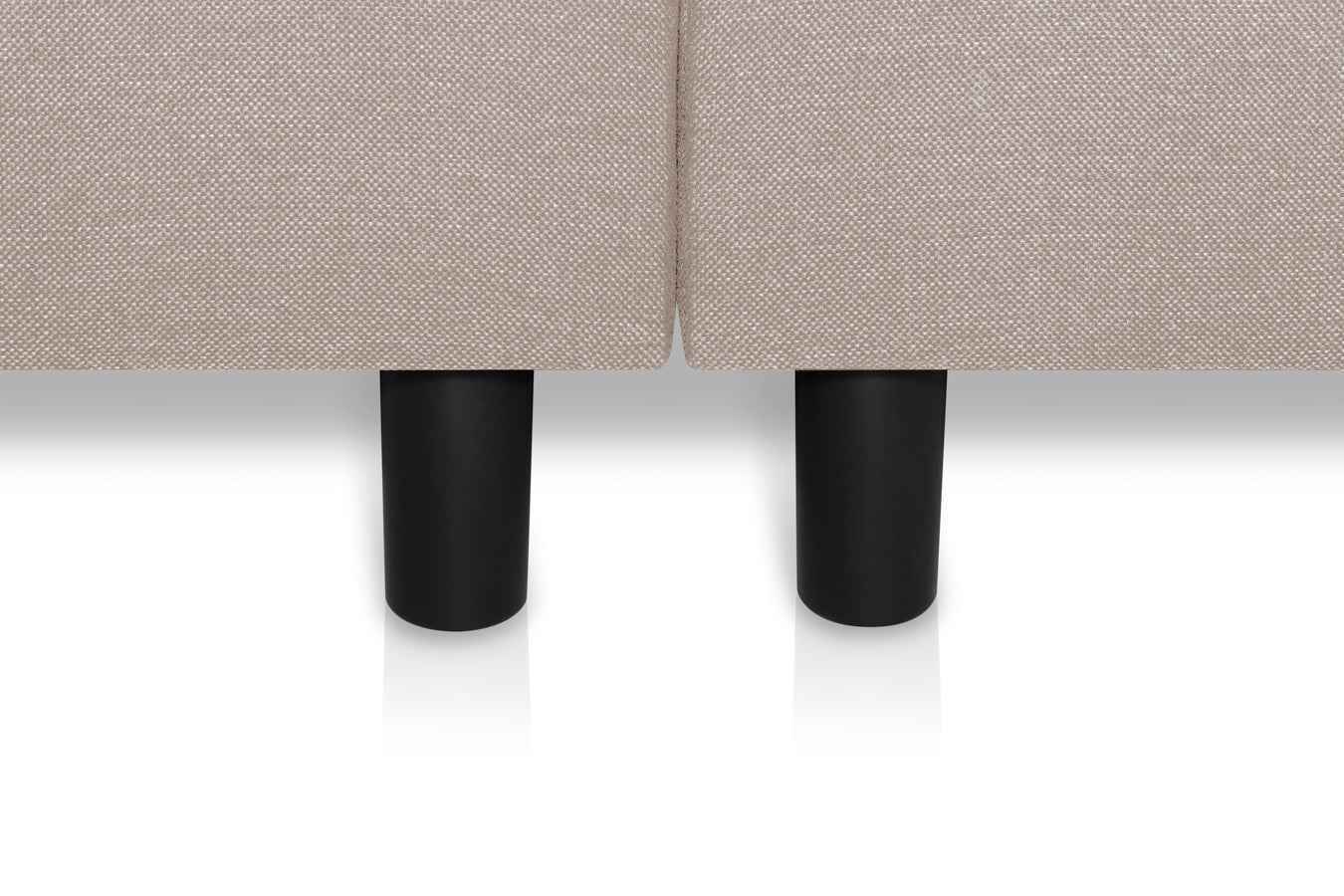 Boxspring Student Basic Beige - 180x210 cm - Pocket matras 7-zones - Bedworld B.V.