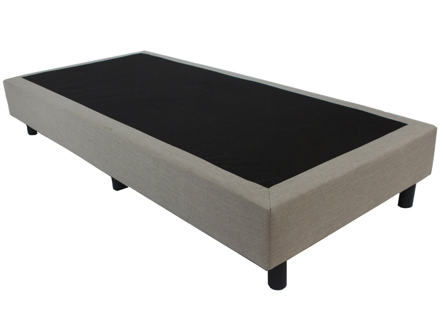 Boxspring Grijs 80x200 Losse Boxspring zonder matras - Bedworld B.V.