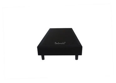Budget Boxspring zwart 80x200 Losse Boxspring zonder matras - Bedworld B.V.