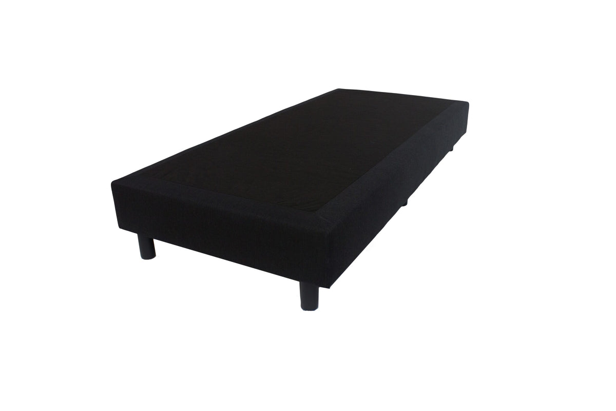 Budget Boxspring zwart 80x200 Losse Boxspring zonder matras - Bedworld B.V.