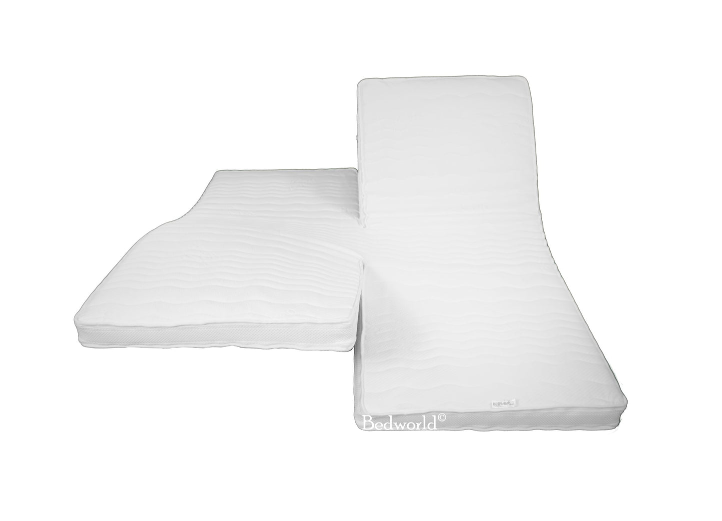 Matras 140 x 200 Splittopper Koudschuim HR65 met dubbele split - Bedworld B.V.
