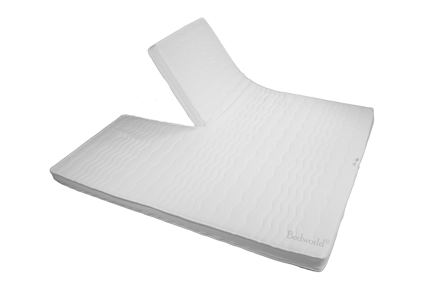 Matras 180 x 200 Splittopper Nasa Traagschuim met 3D bamboe hoes - Bedworld B.V.