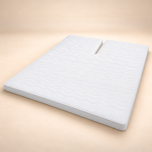 Splittopper Traagschuim Matras SG50 met 3D - Bamboe Hoes