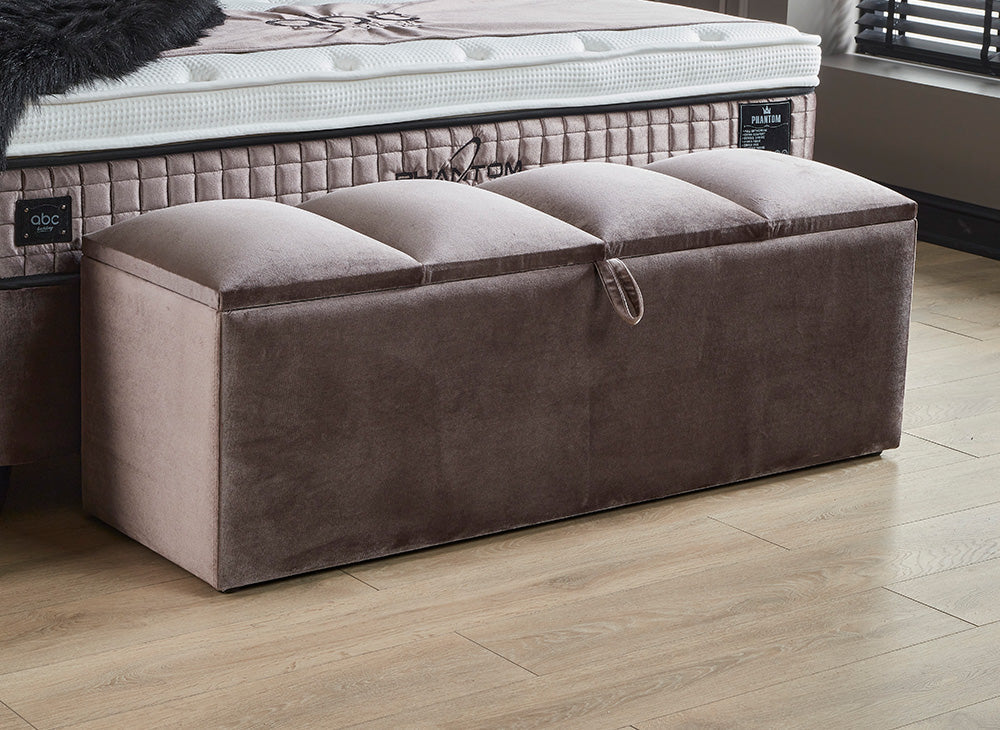 Opberg boxspring Phantom Beige - Bedworld B.V.