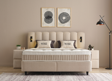Opberg Boxspring Wind - Bedworld B.V.
