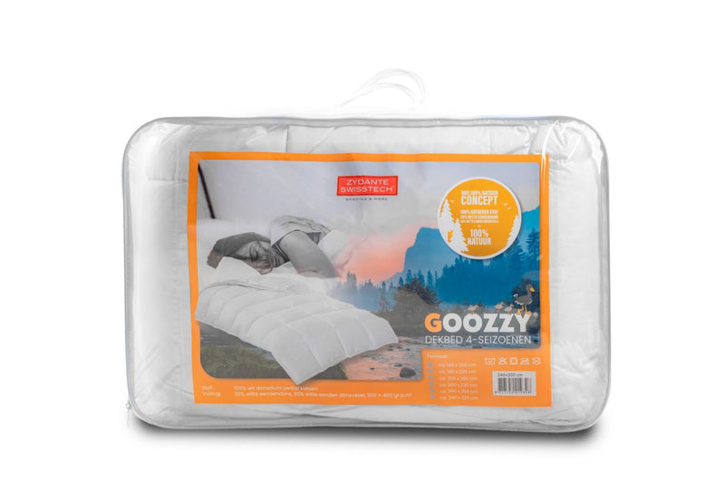 100% Donzen Dekbed  4-seizoenen Goozzy Collectie Zydante Swisstech® - Bedworld B.V.