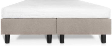 Boxspring Student Basic Beige - 180x200 cm - Comfort Foam Matras - Bedworld B.V.