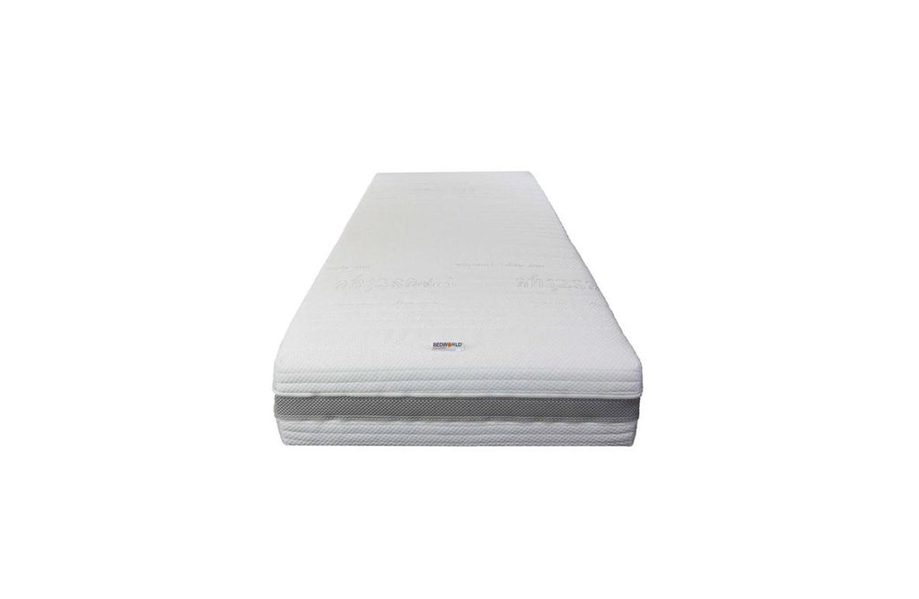 90x200 x25 cm. Matras Micropocket Nasa Traagschuim Medium - Bedworld B.V.