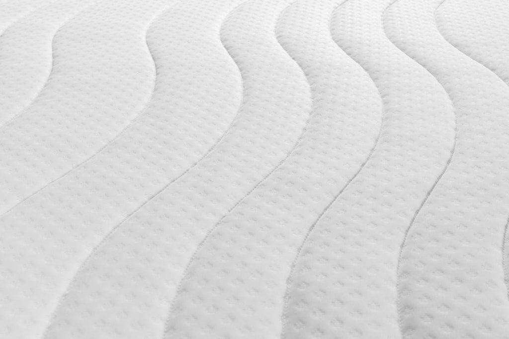 Boxspring Student Basic Lichtgrijs - 140x210 cm - Comfort Foam Matras - Bedworld B.V.