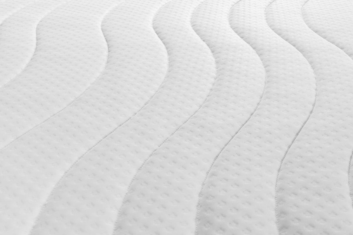 Boxspring Student Basic Lichtgrijs - 140x210 cm - Comfort Foam Matras - Bedworld B.V.