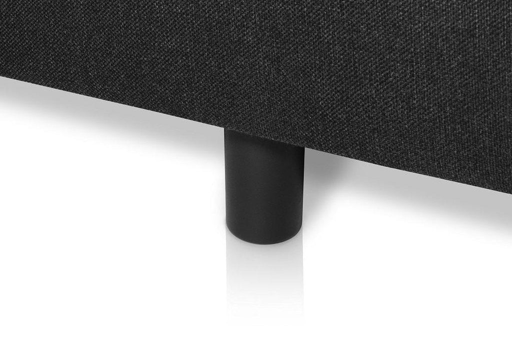 Boxspring Student Basic Zwart - 180x220 cm - Comfort Foam Matras - Bedworld B.V.