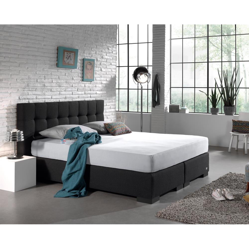 Dubbel Jersey 220 gr. Hoeslaken Wit 190/200 x 220/230