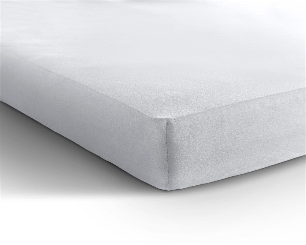 Dubbel Jersey 220 gr. Hoeslaken Wit 190/200 x 220/230
