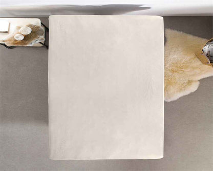 Dubbel Jersey 220 gr. Hoeslaken Creme