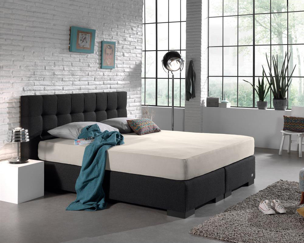 Double Jersey Fitted Sheet Cream 220 gsm - 140 x 200/220