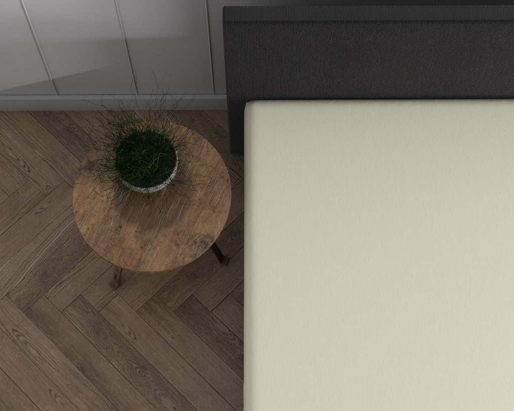 Dubbel Jersey 220 gr. Hoeslaken Creme 140 x 200/220