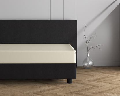 Double Jersey Fitted Sheet Cream 220 gsm - 140 x 200/220