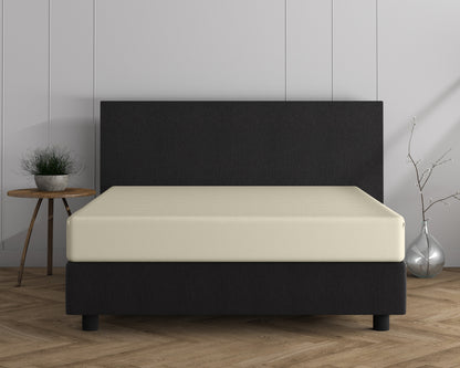 Double Jersey Fitted Sheet Cream 220 gsm - 140 x 200/220