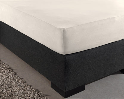 Double Jersey Fitted Sheet Cream 220g - 160/180 x 200/220