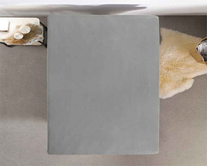 Dubbel Jersey 220 gr. Hoeslaken Grijs 140 x 200/220