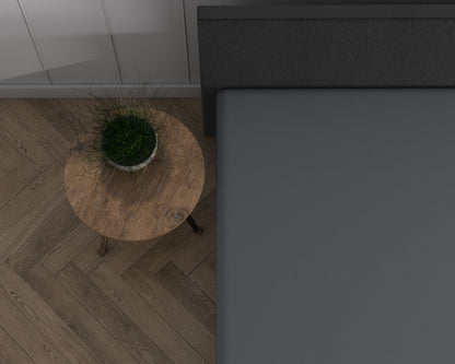 Dubbel Jersey 220 gr. Hoeslaken Antraciet