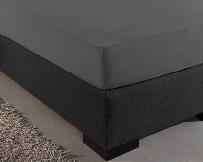 Dubbel Jersey 220 gr. Hoeslaken Antraciet