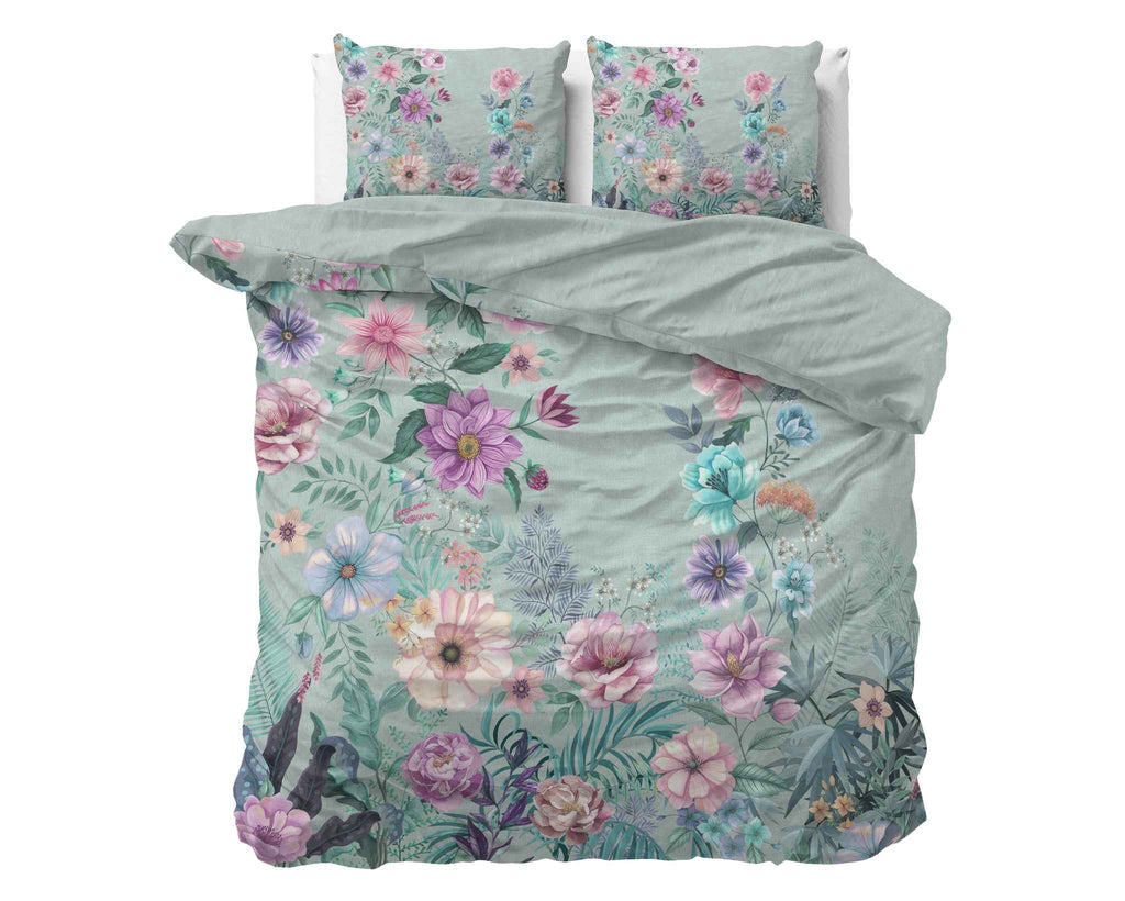 Flore Blauw 240 x 220