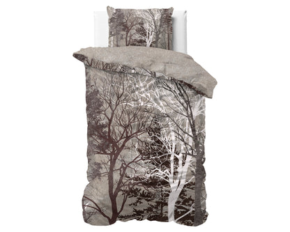 Dreamhouse Nature Indre Taupe Duvet Cover