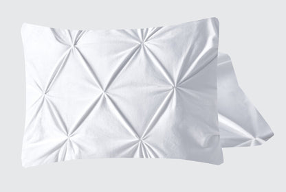 Velvet Pintuck 2pack kussenslopen Wit - Bedworld B.V.