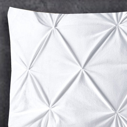 Velvet Pintuck 2pack kussenslopen Wit - Bedworld B.V.