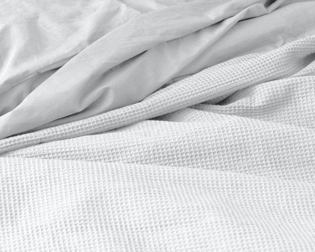 Waffle Wit 140 x 200/260 - Bedworld B.V.