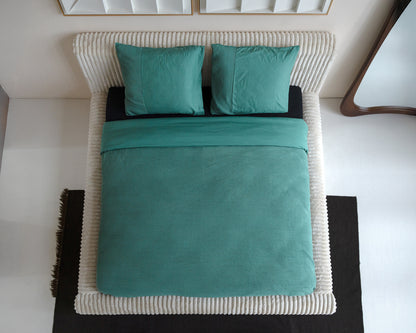 Waffle Groen 140 x 200/260 - Bedworld B.V.