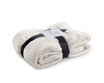 Teddy plaid Beige 150 x 200 - Bedworld B.V.