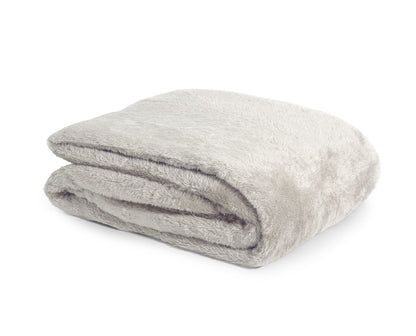 Teddy plaid Beige 150 x 200 - Bedworld B.V.
