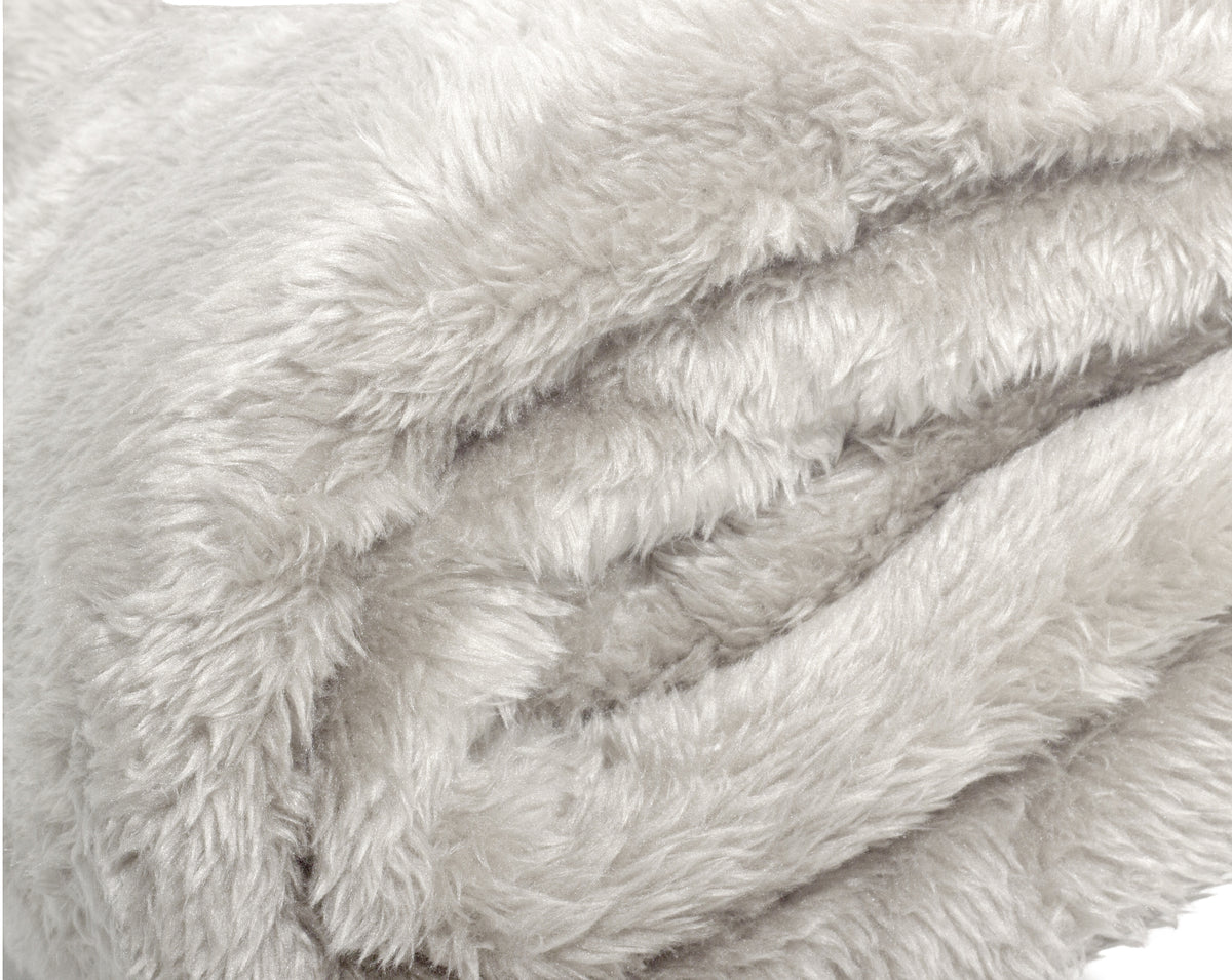 Teddy plaid Beige 150 x 200 - Bedworld B.V.
