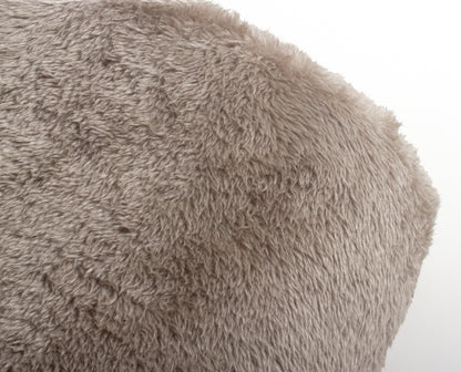 Teddy plaid Diep Taupe 150 x 200 - Bedworld B.V.