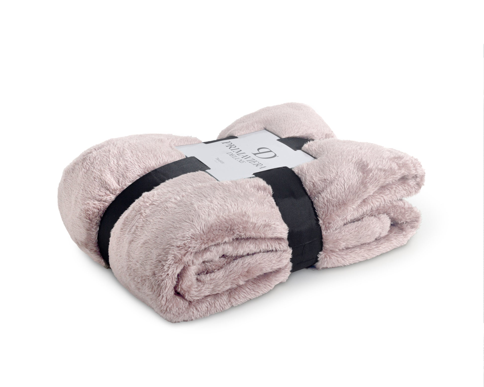 Teddy plaid Poeder Roze 150 x 200 - Bedworld B.V.