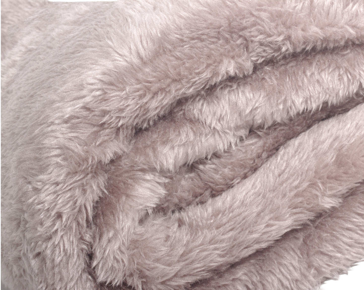 Teddy plaid Poeder Roze 150 x 200 - Bedworld B.V.