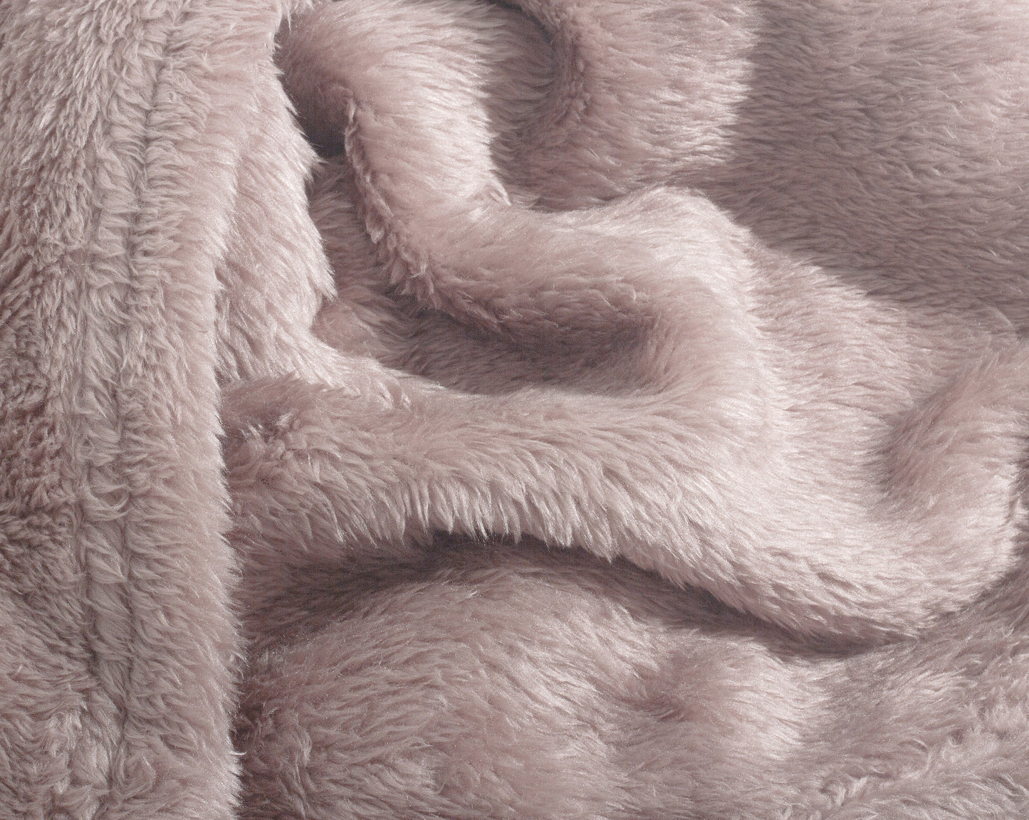 Teddy plaid Poeder Roze 150 x 200 - Bedworld B.V.