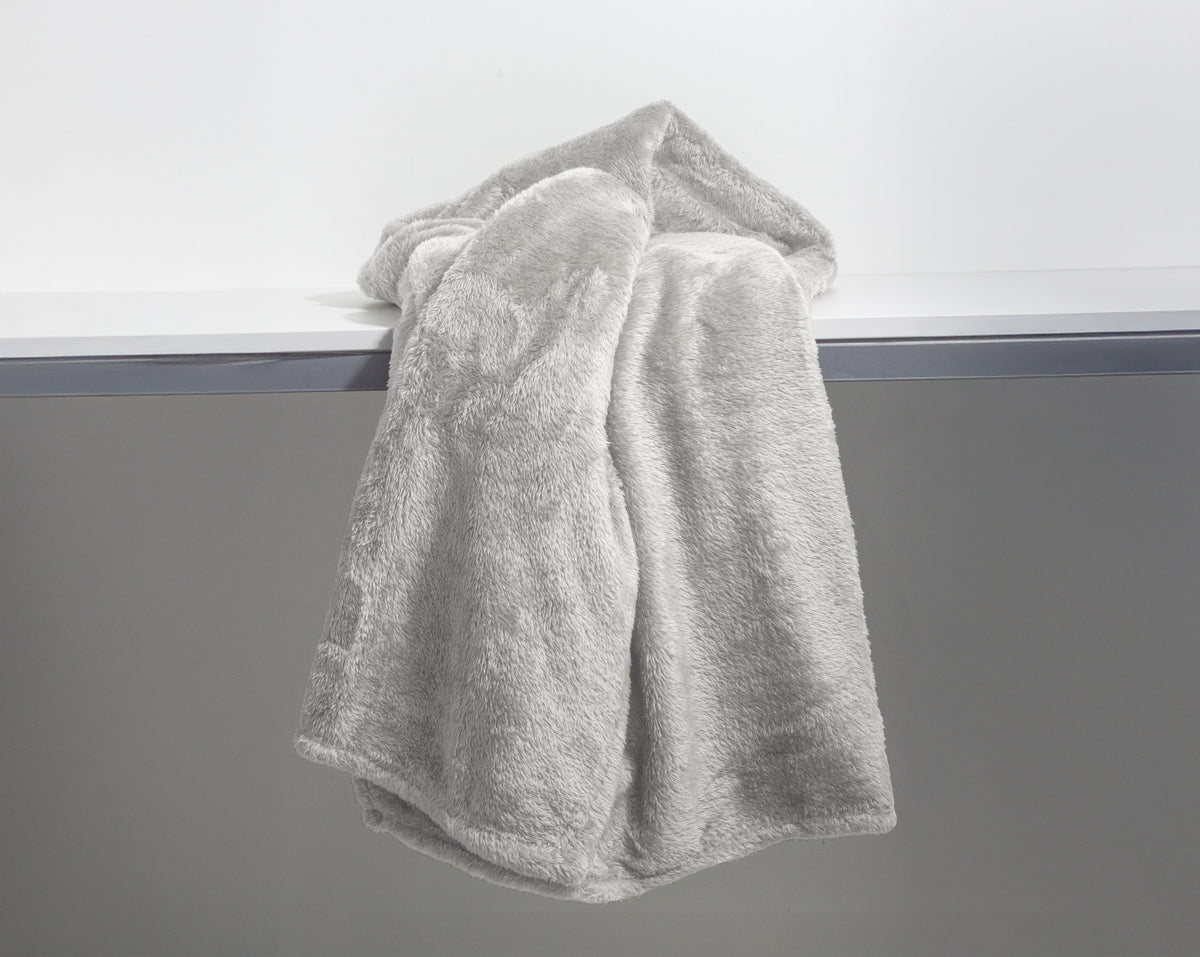 Teddy plaid Taupe 150 x 200 - Bedworld B.V.