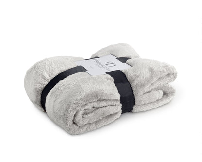 Teddy plaid Taupe 150 x 200 - Bedworld B.V.