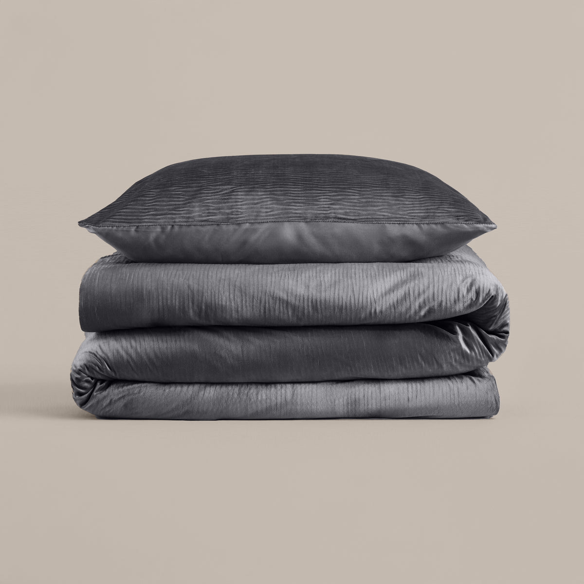Velvet Cartier Antraciet - Dekbedovertrek - Bedworld B.V.