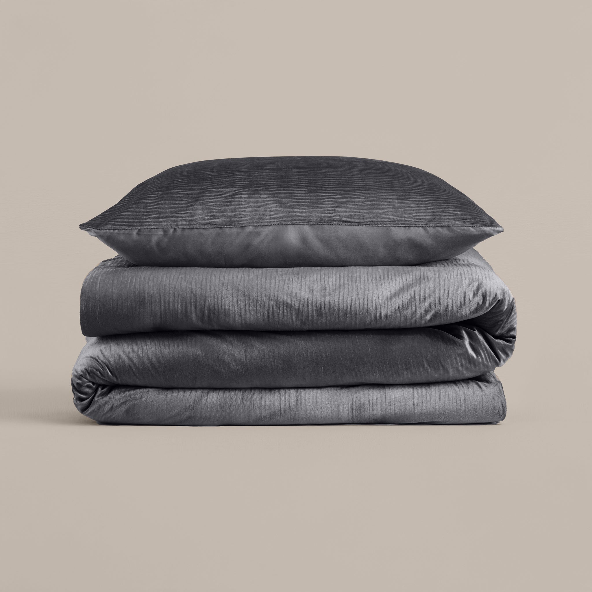 Velvet Cartier Antraciet - Dekbedovertrek - Bedworld B.V.
