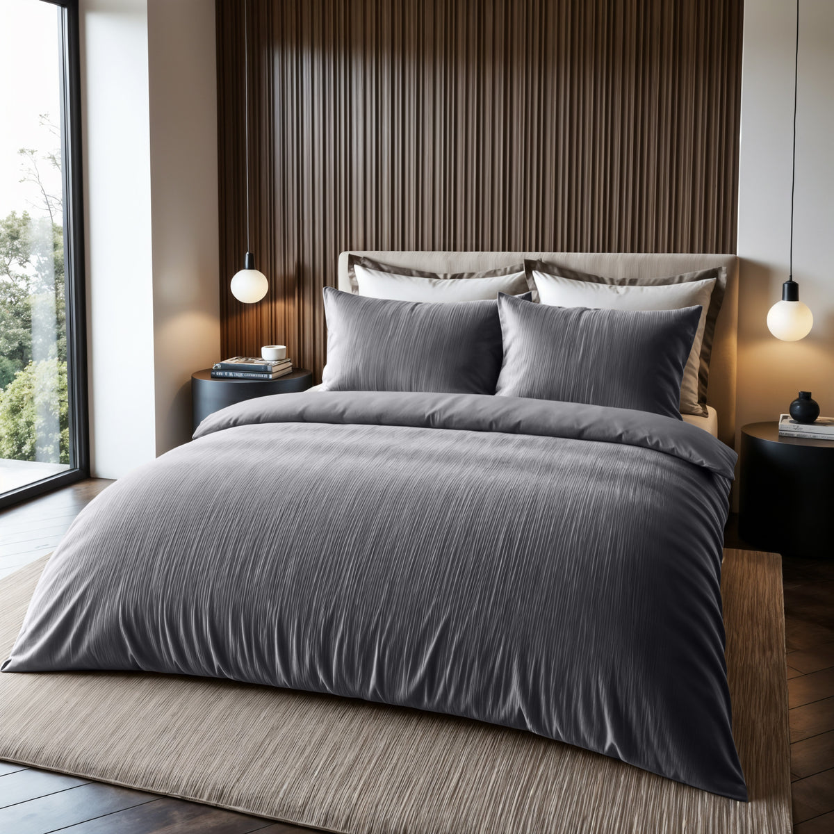 Velvet Cartier Antraciet - Dekbedovertrek - Bedworld B.V.