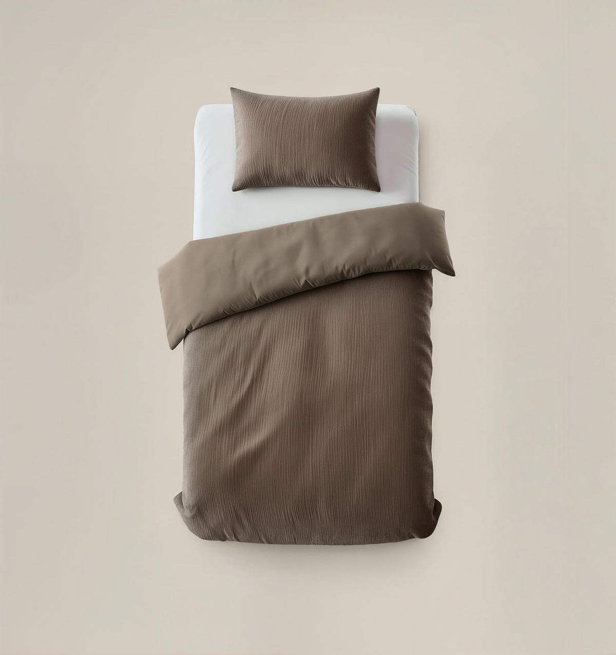 Velvet Cartier Taupe - Dekbedovertrek - Bedworld B.V.