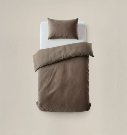 Velvet Cartier Taupe - Dekbedovertrek - Bedworld B.V.