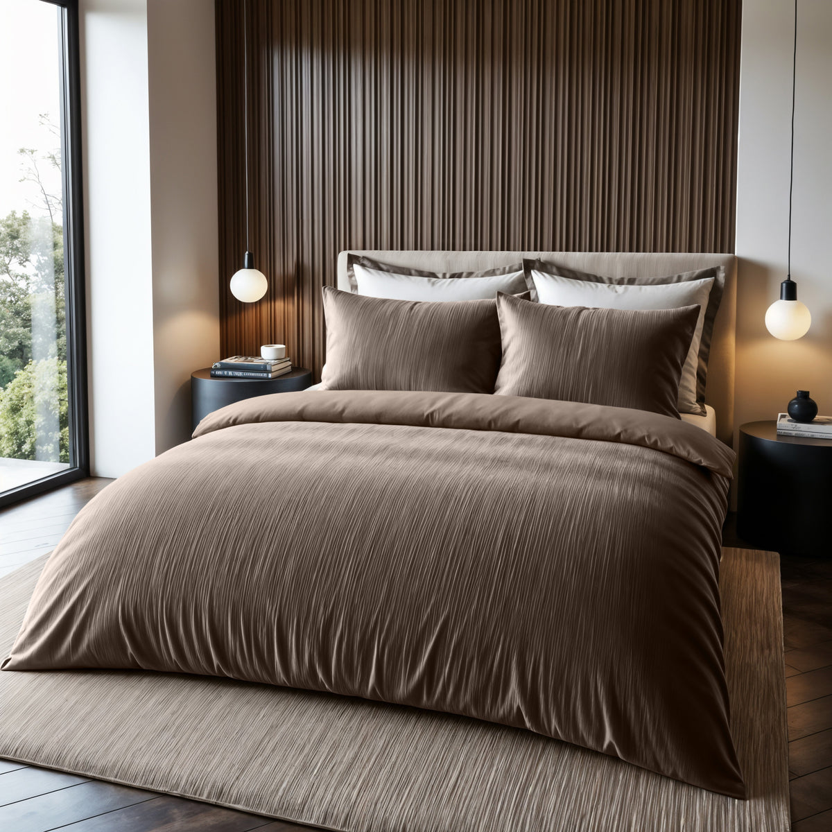Velvet Cartier Taupe - Dekbedovertrek - Bedworld B.V.