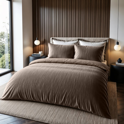 Velvet Cartier Taupe - Dekbedovertrek - Bedworld B.V.